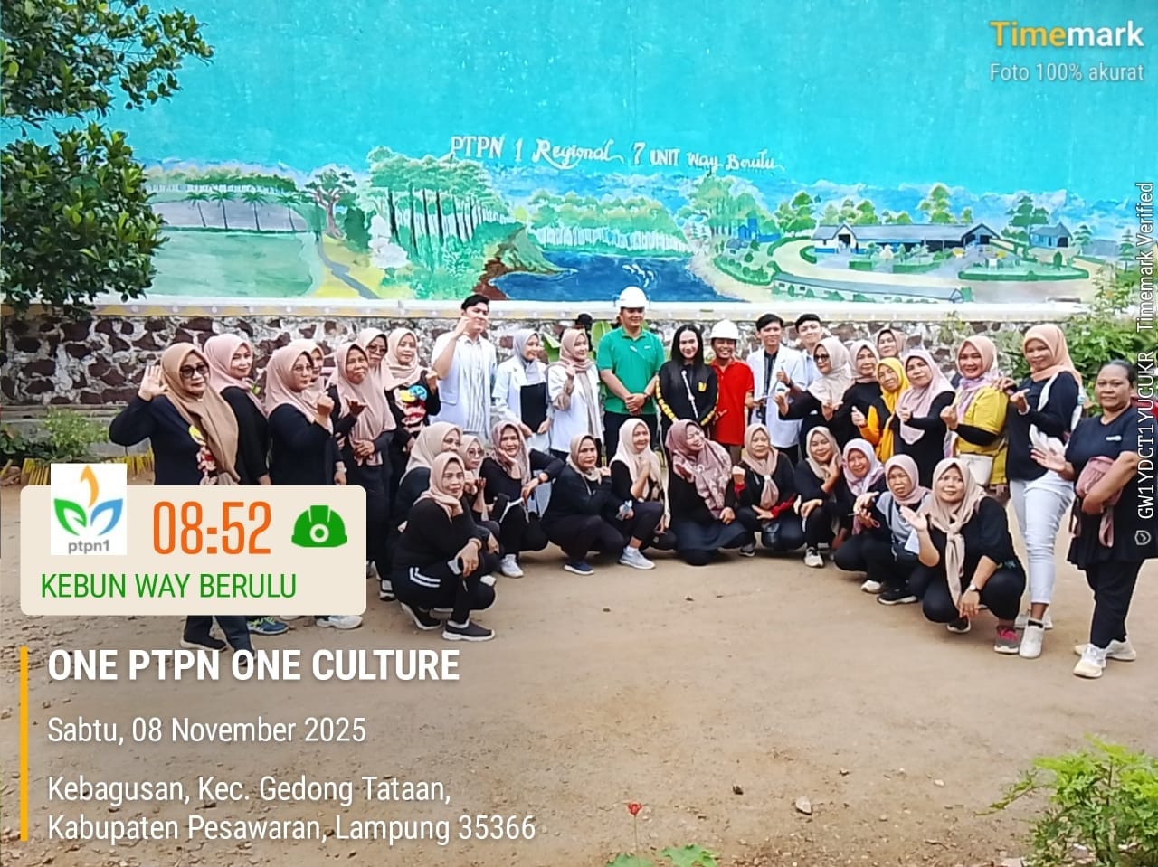 Foto Bersama Peserta Senam