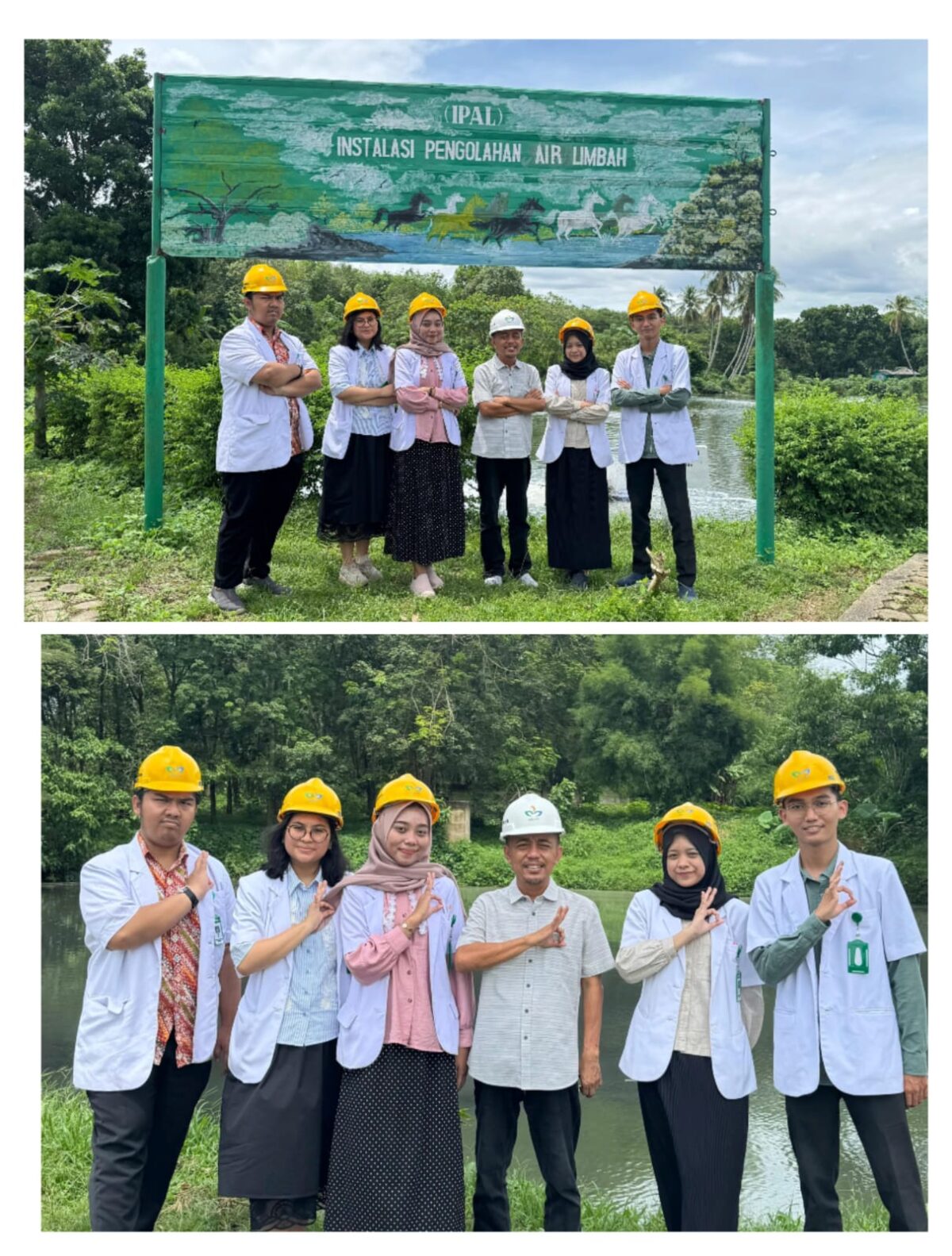 Foto dokter koas di area IPAL