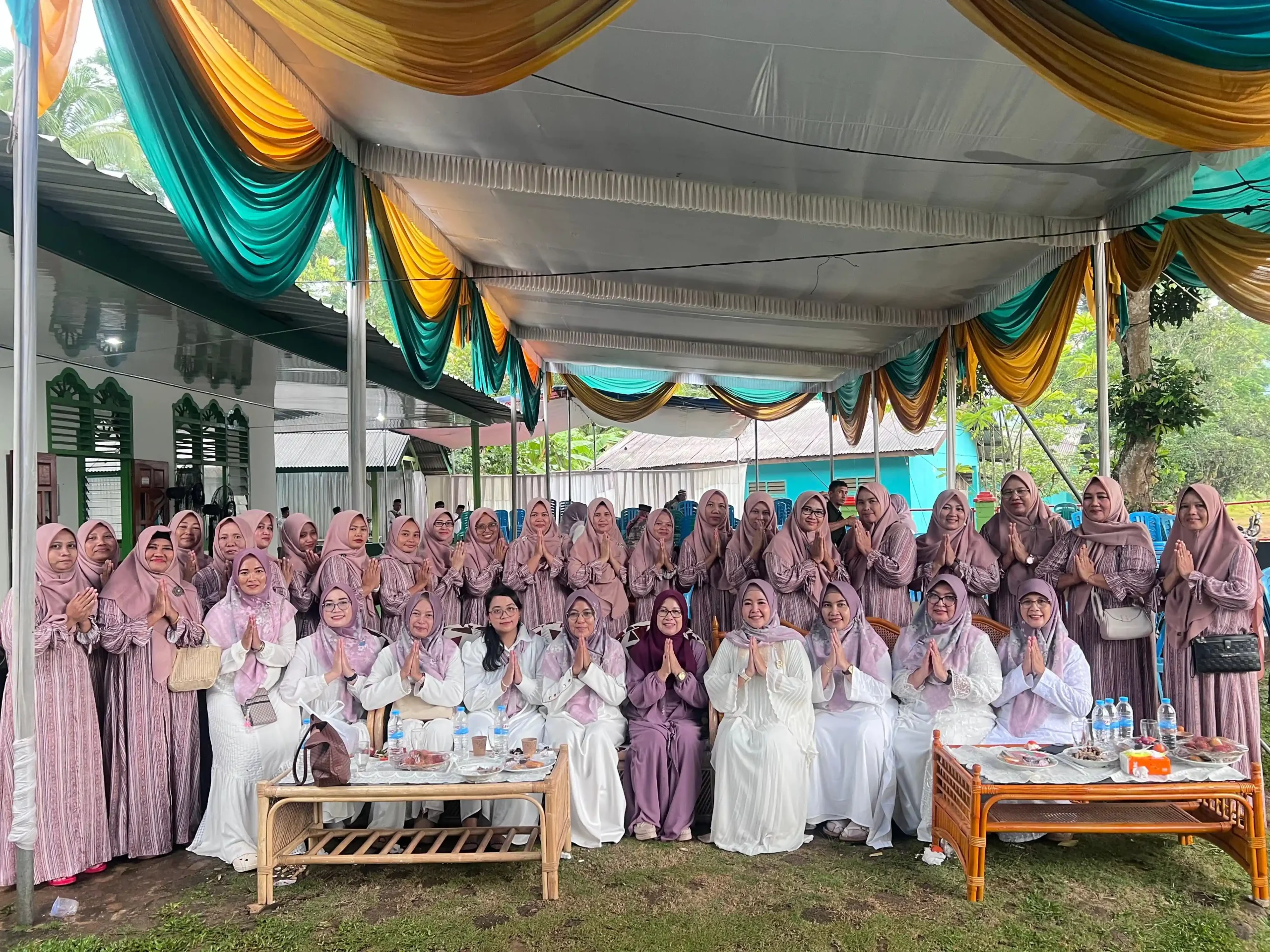 Peran Perempuan IKBI dalam Dakwah Sosial, Ketua IKBI PTPN I Regional 7 Hadiri Pengajian Akbar Isra Mi’raj 1447 H di Way Berulu