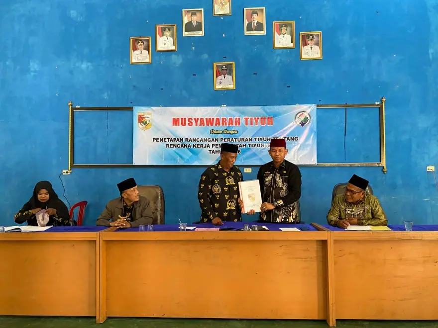 Tiyuh Mulya Jaya Tuntaskan Realisasi Dana Desa 2025 Senilai Rp1,24 Miliar