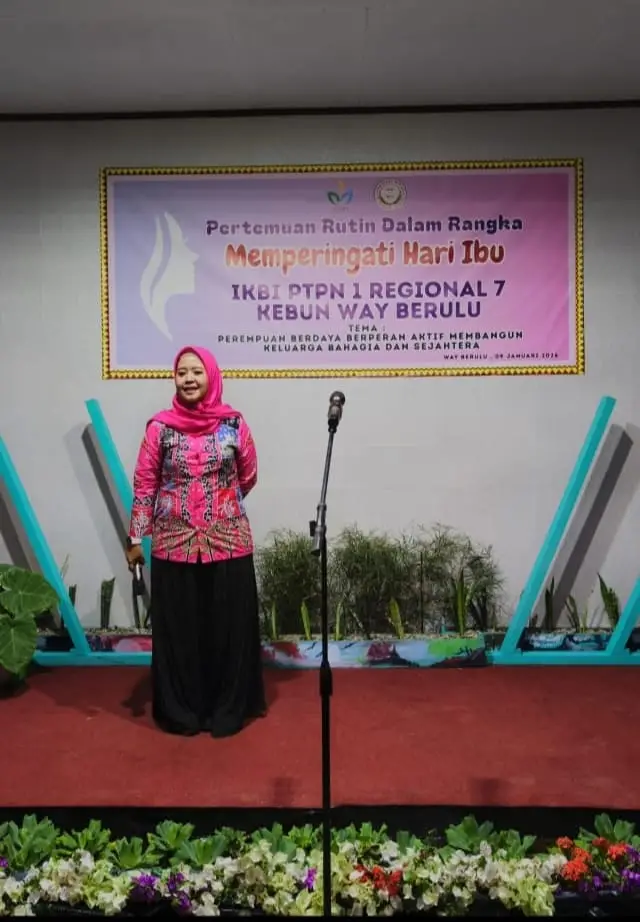 Semarak Hari Ibu, IKBI PTPN I Regional 7 Way Berulu Dorong Perempuan Berdaya Bangun Keluarga Sejahtera