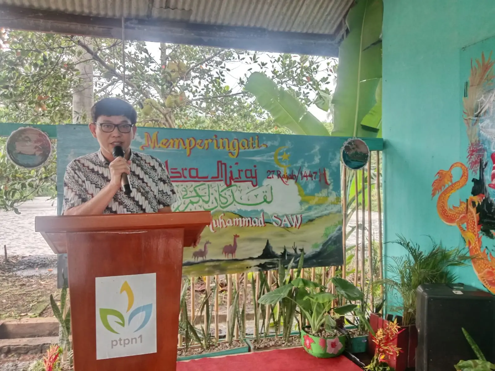 Peringatan Isra Mi’raj 27 Rajab 1447 H di Kantor Teknik Kebun Way Berulu, Teguhkan Keimanan dan Kewajiban Shalat