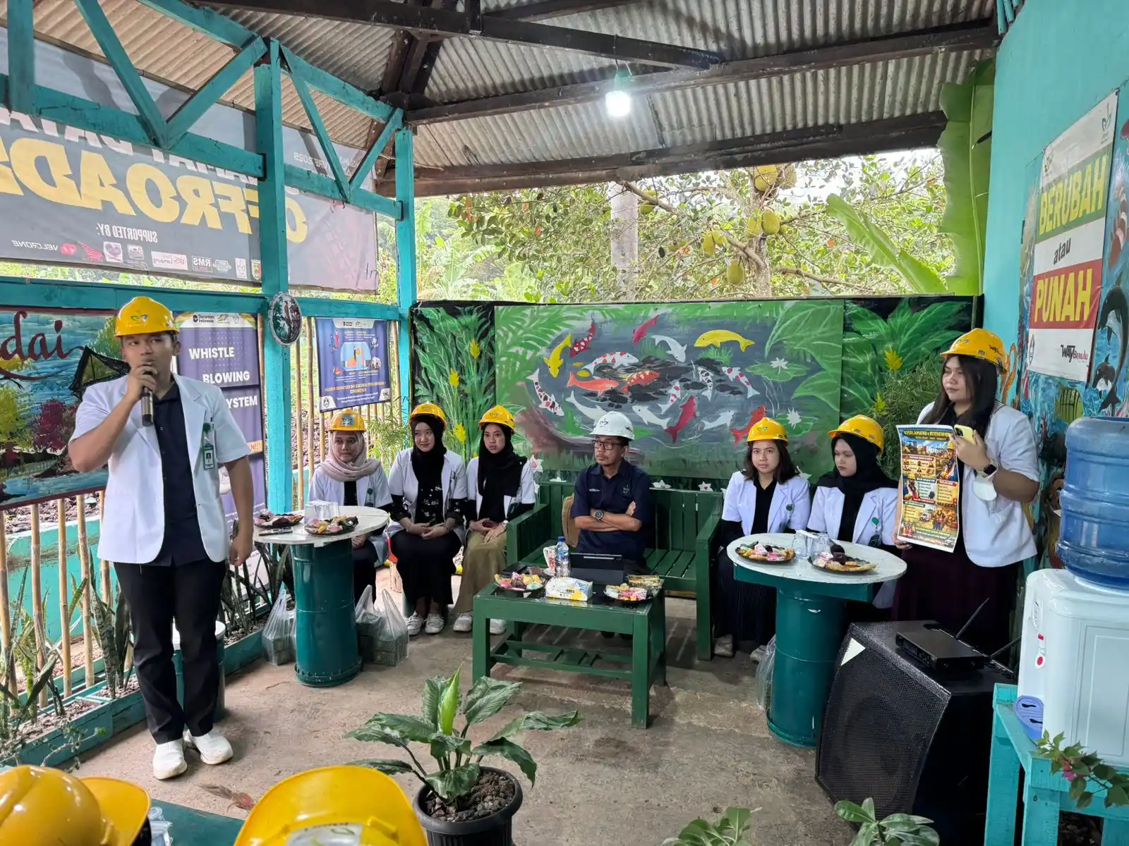 Sosialisasi SMK3 di Pabrik Karet PTPN I Regional 7 Kebun Way Berulu