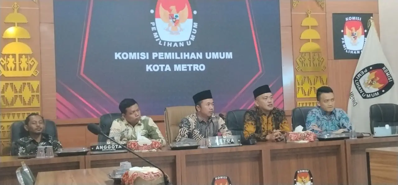 IPLI Datangi KPU Metro, Pertanyakan Dokumen Pencalonan Bambang Iman Santoso