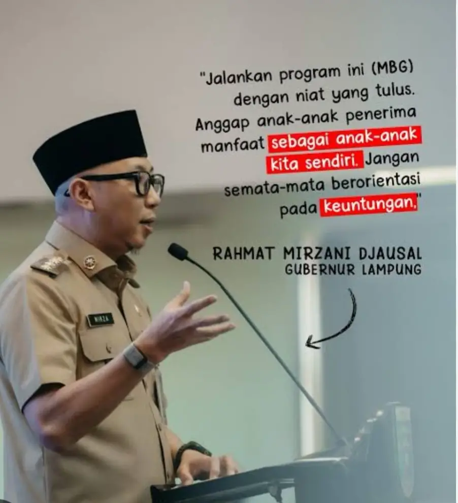 MBG Bukan Sekadar Makan Gratis, Mirza Dorong Program Ini Jadi Kekuatan Baru Ekonomi Rakyat Menuju Indonesia Emas