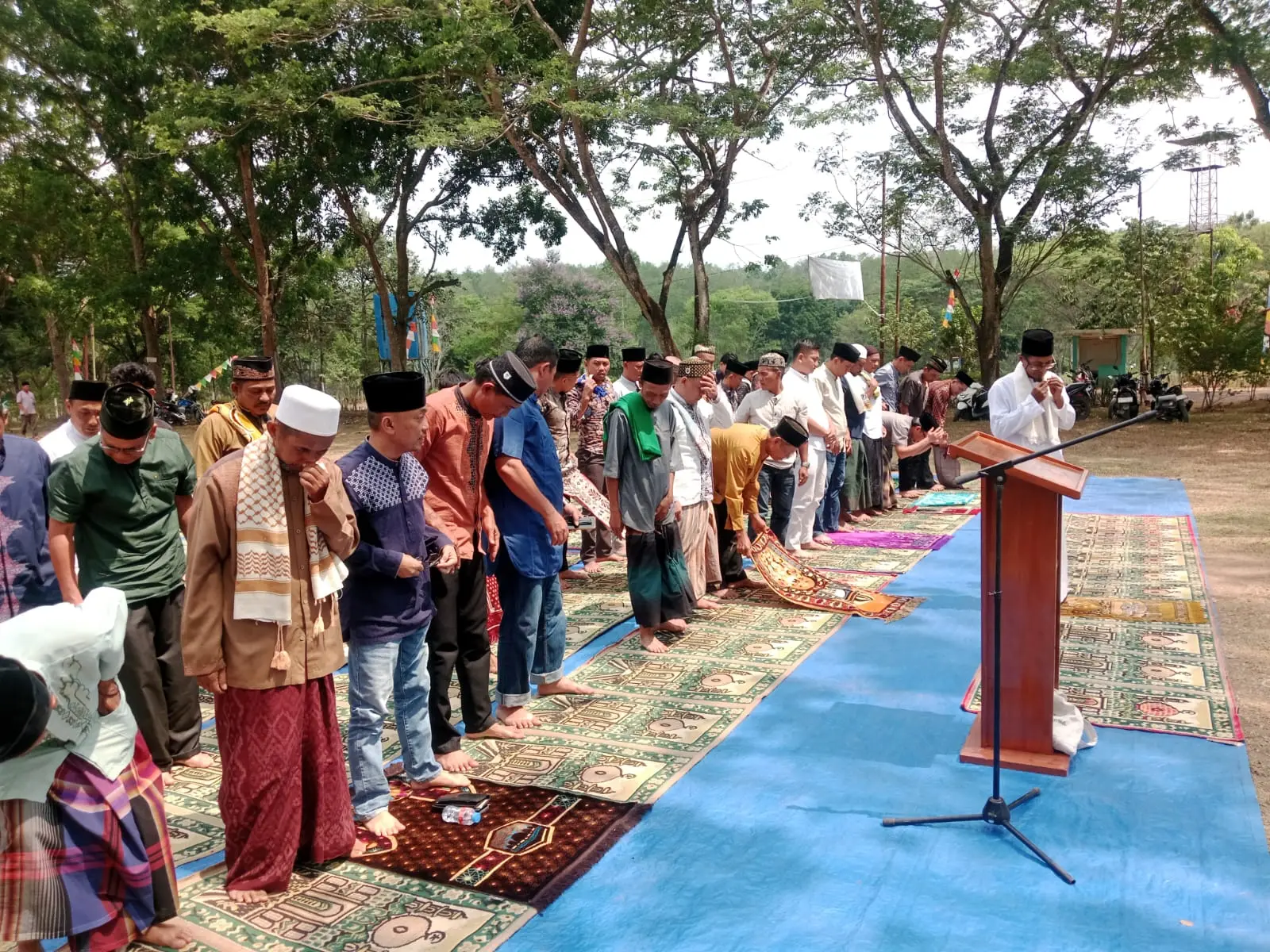 Kebun Way Berulu Gelar Shalat Istisqa, Panjatkan Doa di Tengah Kerinduan Akan Hujan