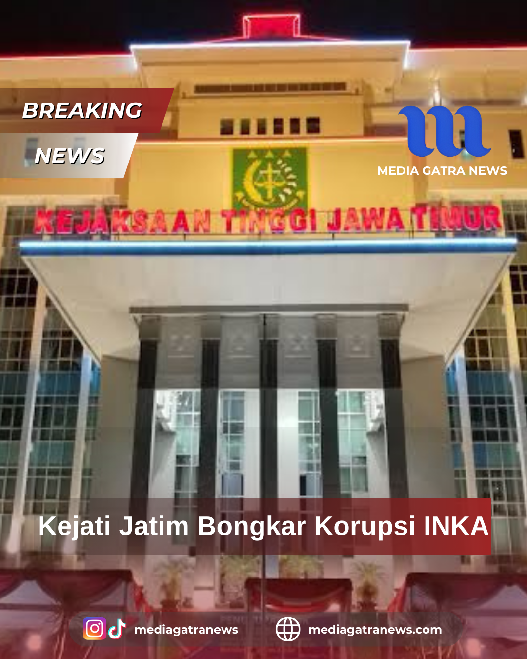 Kejati Jatim Bongkar Korupsi INKA